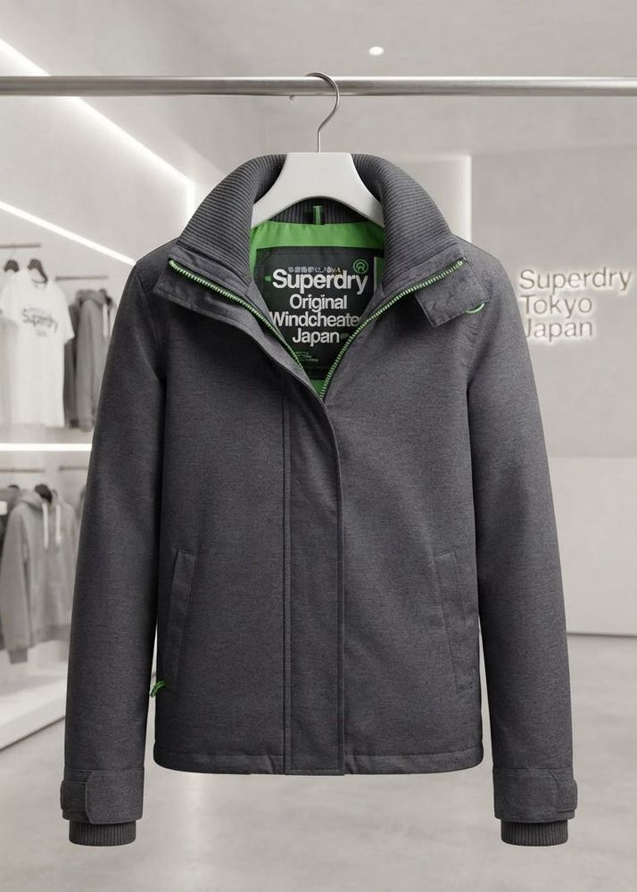 Superdry Grey Original Windcheater Jacket