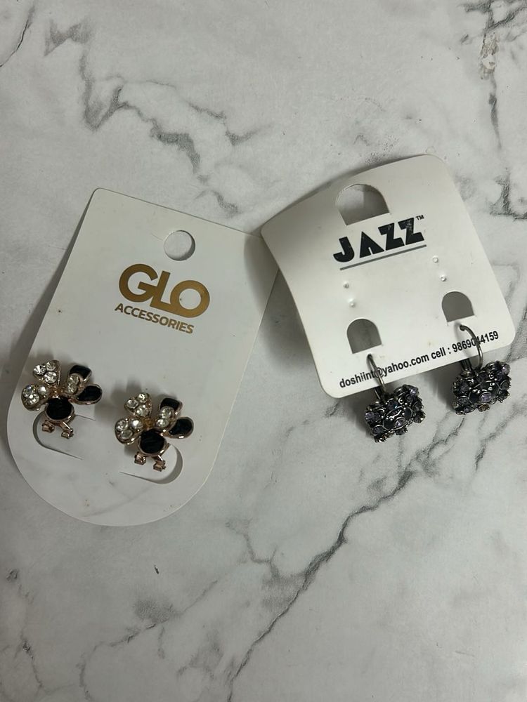 Cute Flower Earrings Set