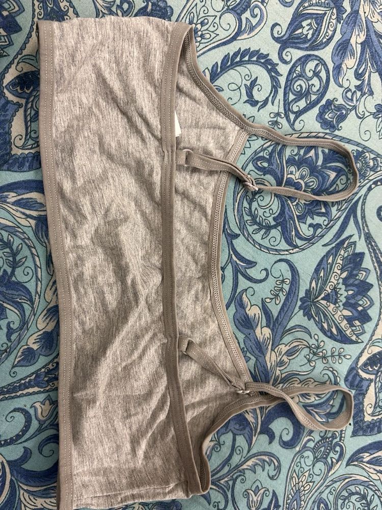 Comfortable Gray Everyday Bra