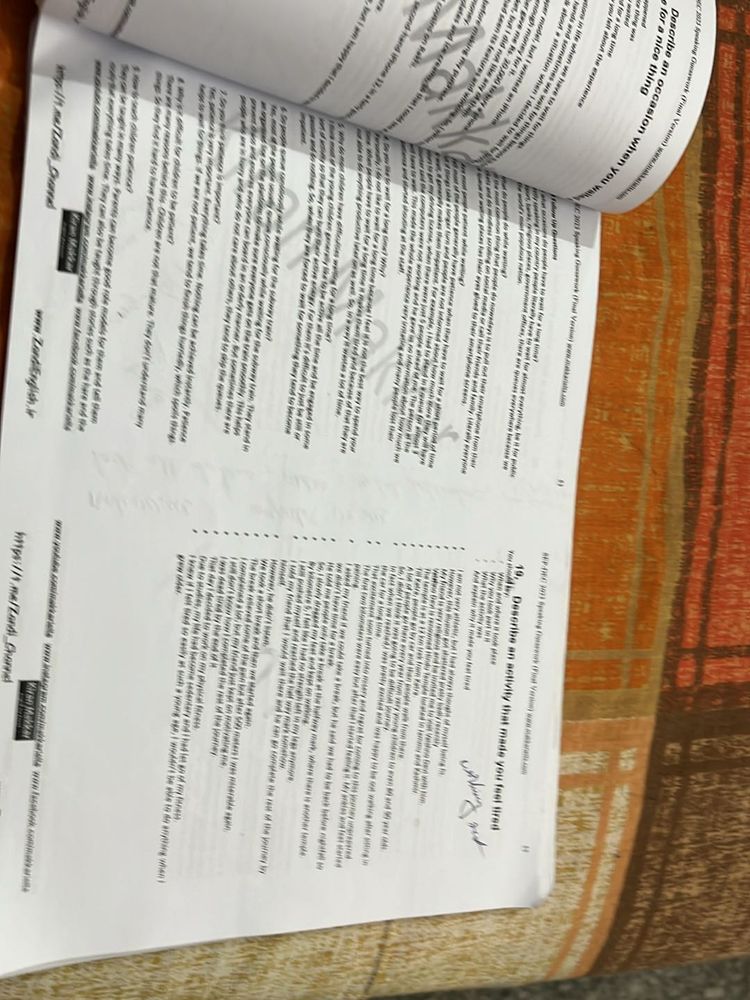 IELS IDP ACADEMIC SPEAKING