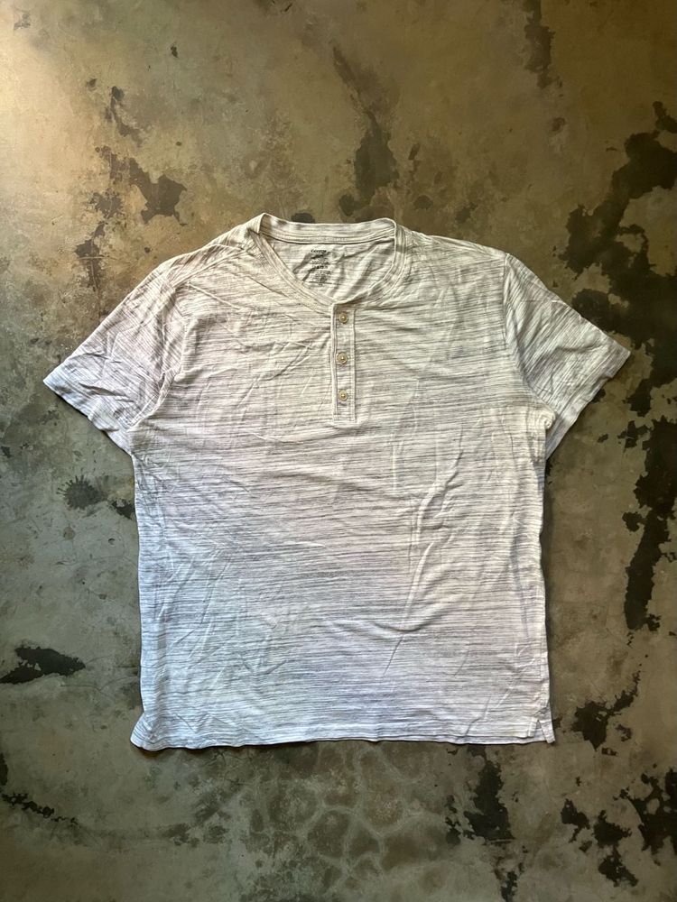 Men's Short Sleeve Henley T-Shirt