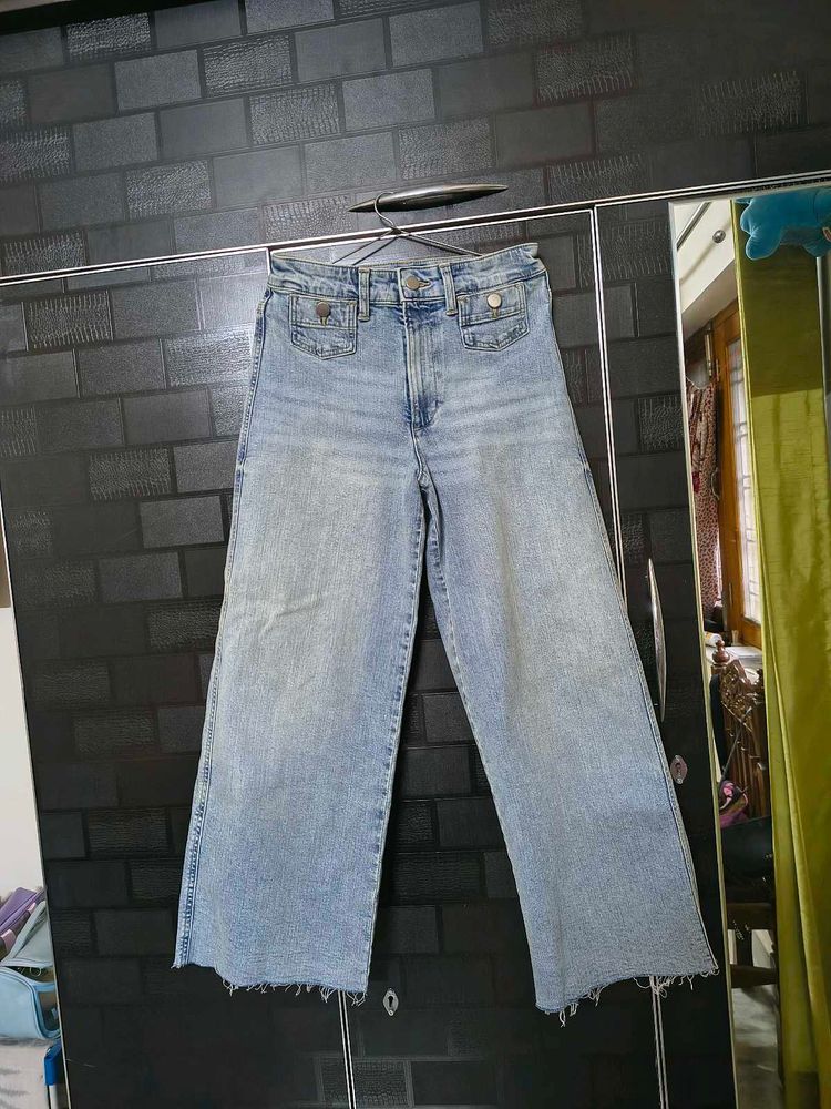H&amp;M wide leg jeans women