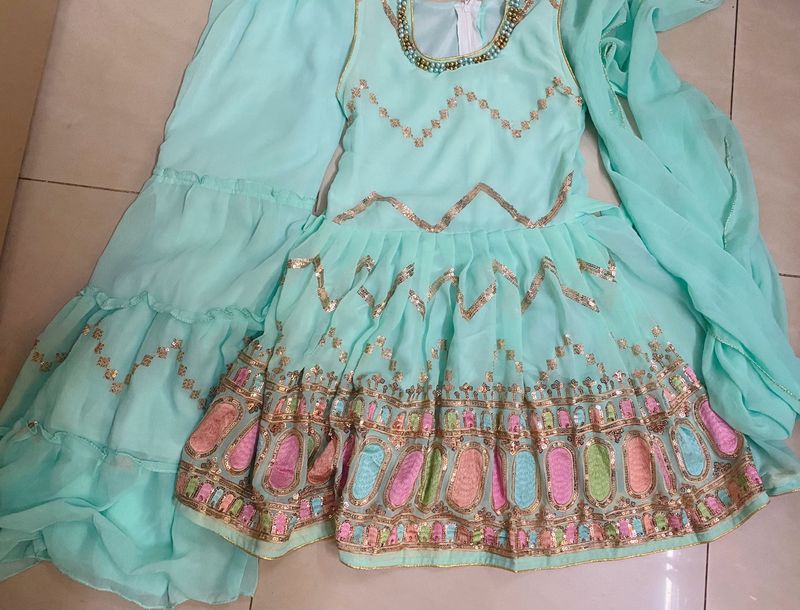 Kids Sharara Set (7-8 Yrs)