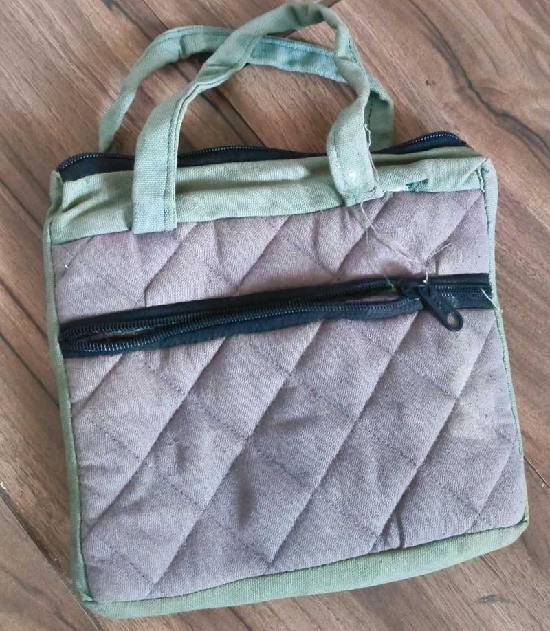 Quilted Zipper Bag