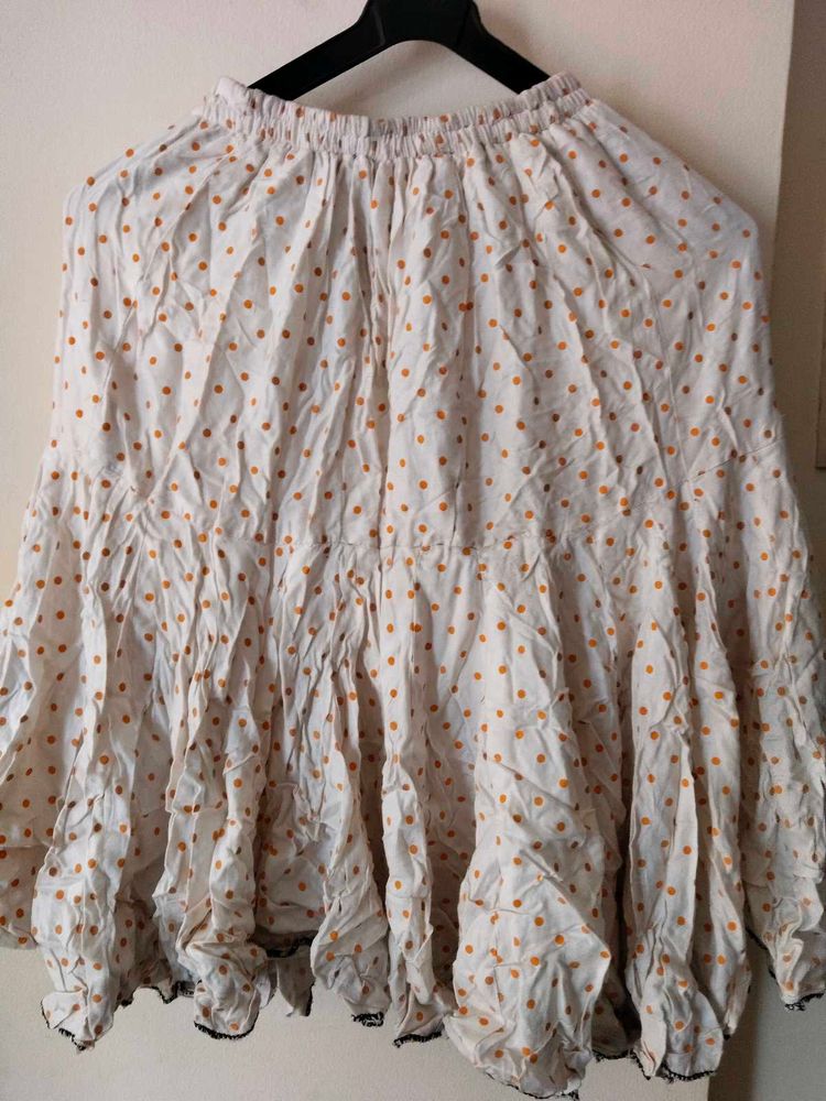 Polka Dot Beach Skirt