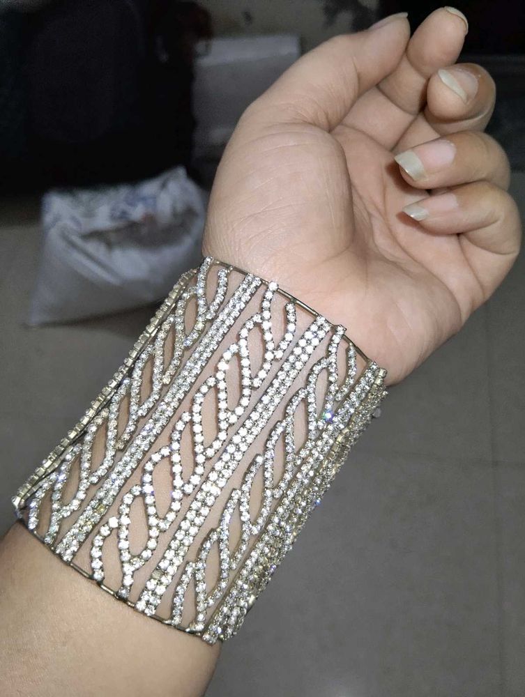 Sparkling Crystal Bangle Bracelet