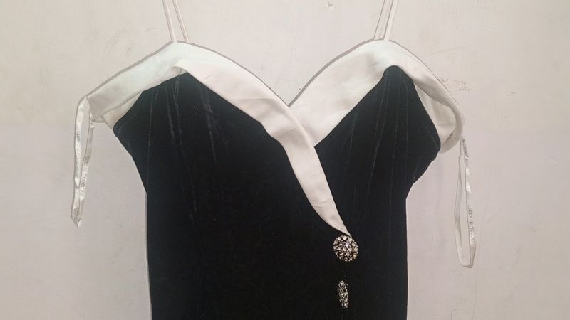 Black Velvet Dress