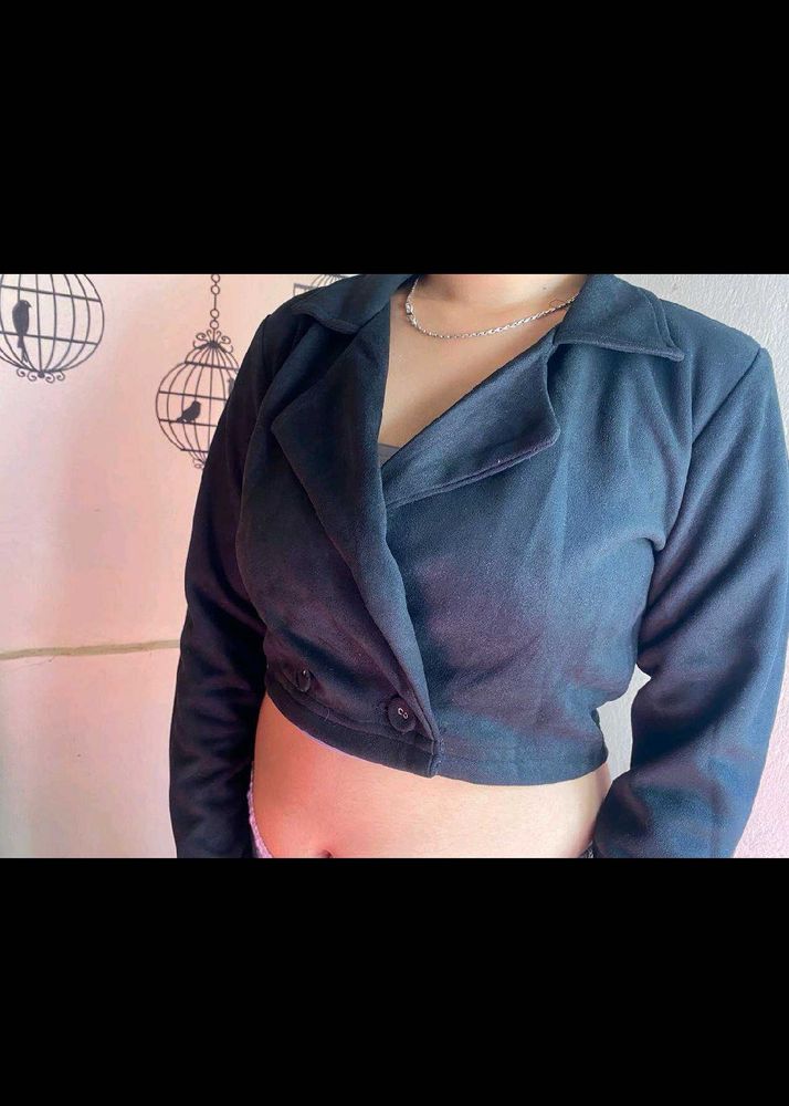 Stylish Cropped Jacket