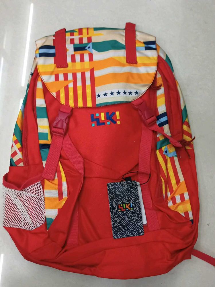 WIKI WHIRL RED BACKPACK