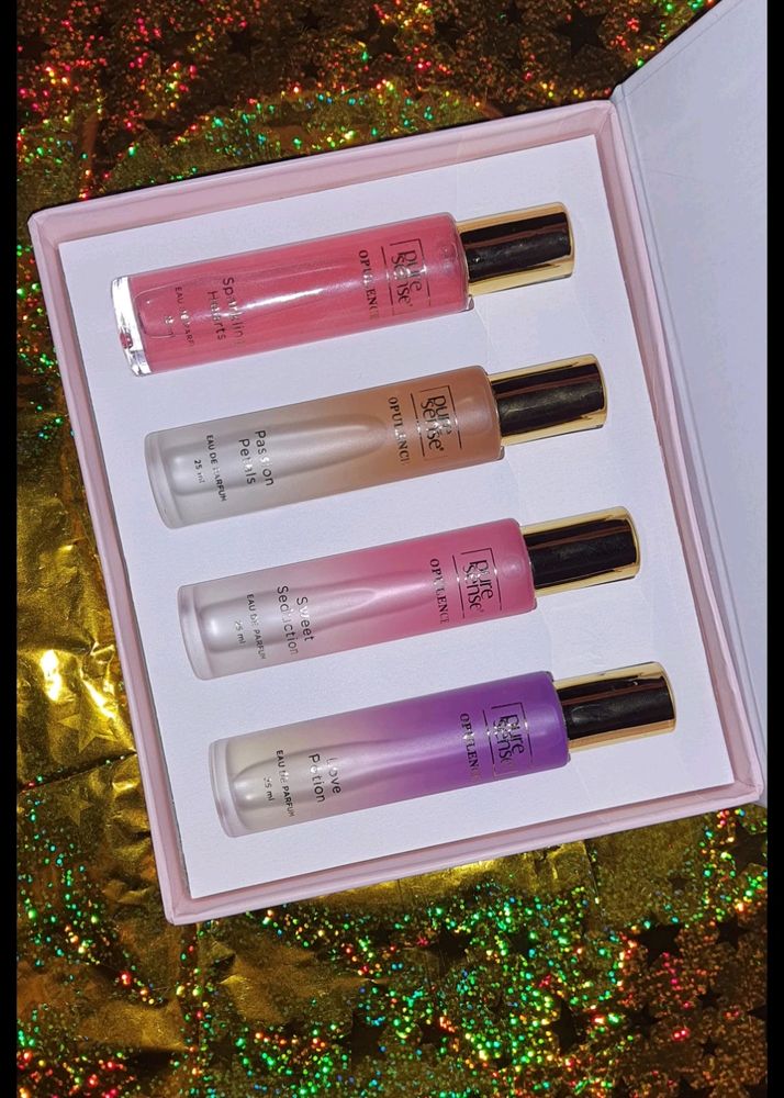 Pure Sense Perfume Gift Set Combo Of 4