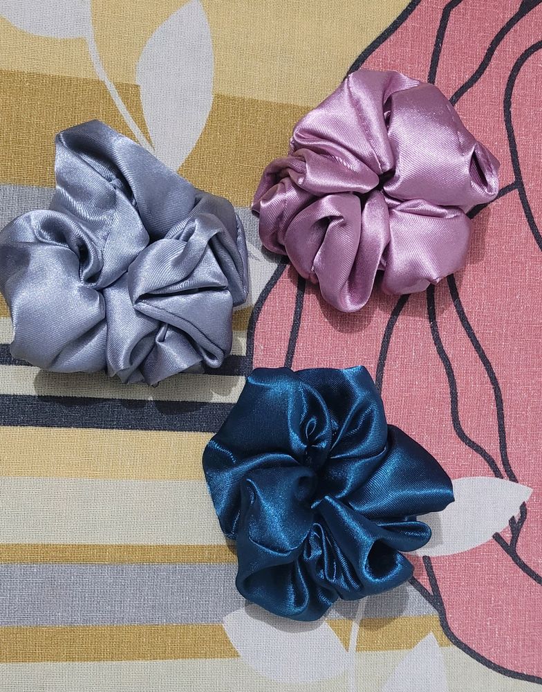 Satin Scrunchies