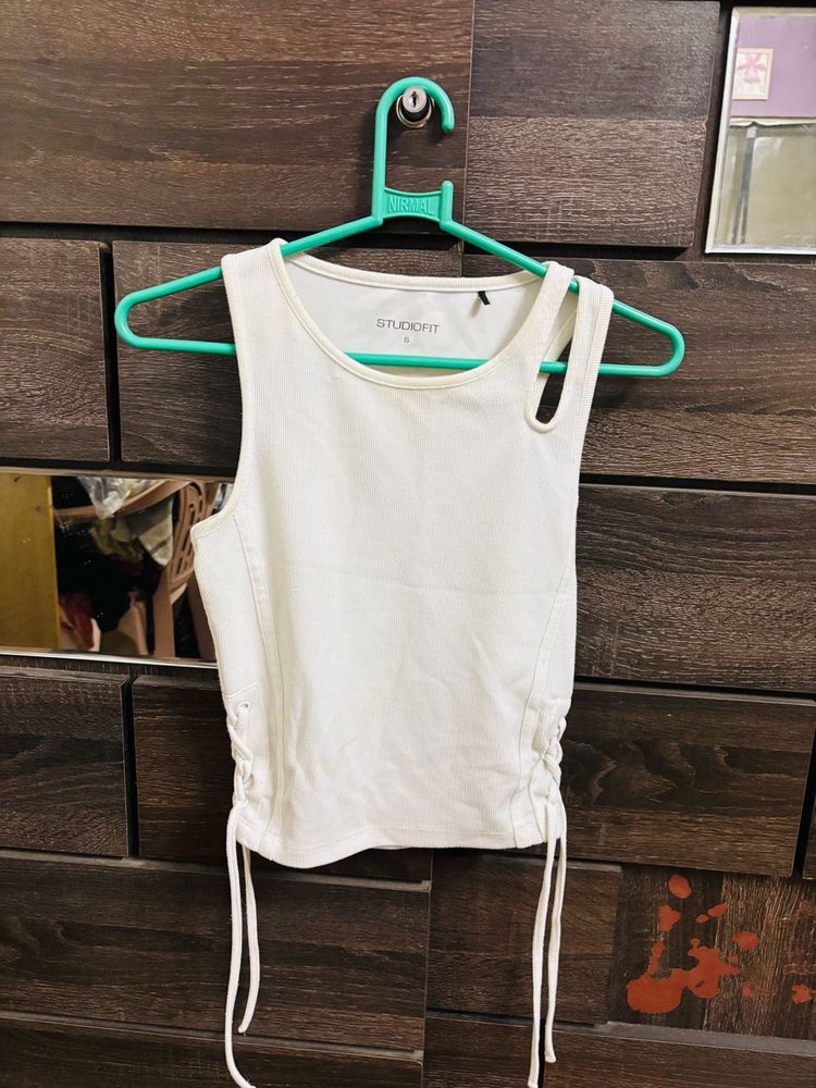 White Studiofit Tank Top
