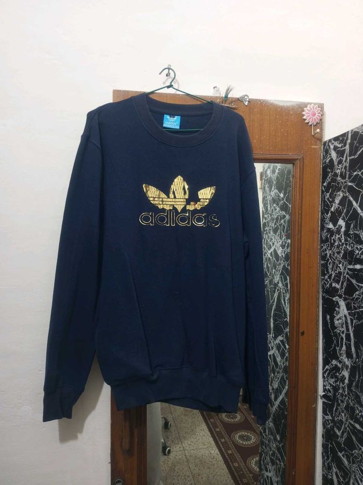 Adidas Navy Blue Sweatshirt
