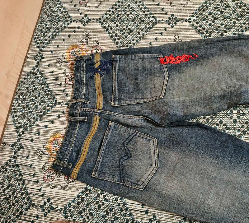 crazy y2k dragon printed bootcut pantss