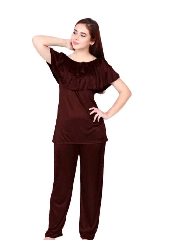 Elegant Mauve night suit