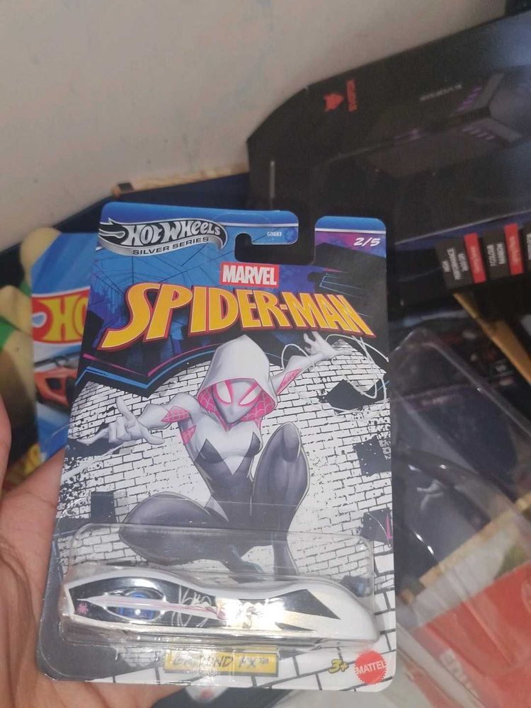 Hot Wheels Marvel Spider-Gwen Car NO COINS
