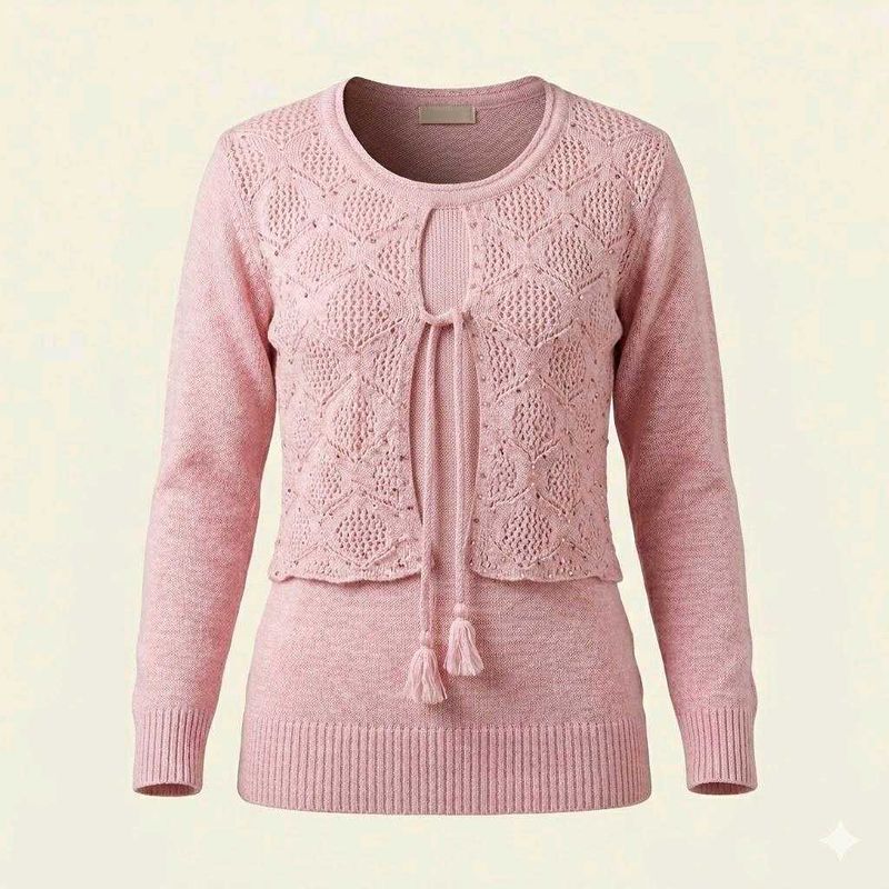 💕Pink Knit Sweater💕