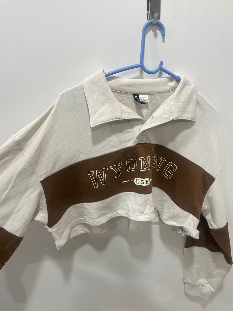 H&amp;M Cropped Sweatshirt