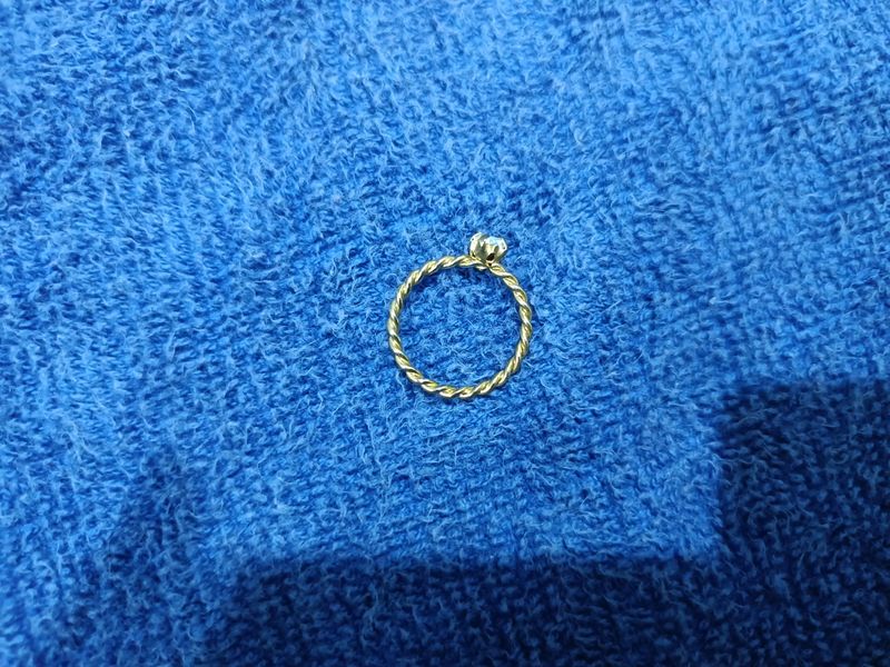 Combo Rings...One Gram Gold Ring And One Gold Metal Ring