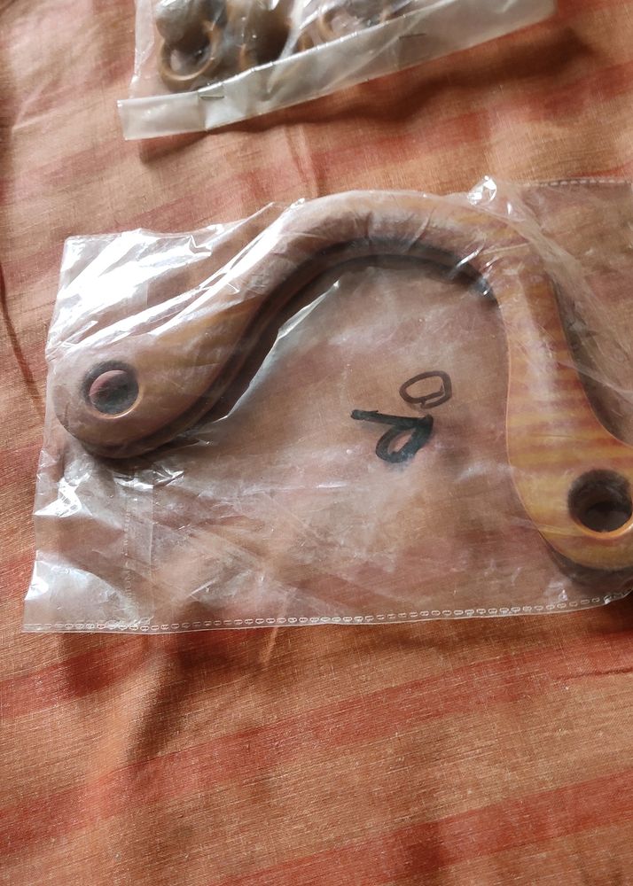 New Wooden Bag Handles [2 Pairs ]