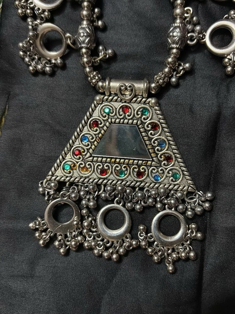 Statement Tribal Necklace garba