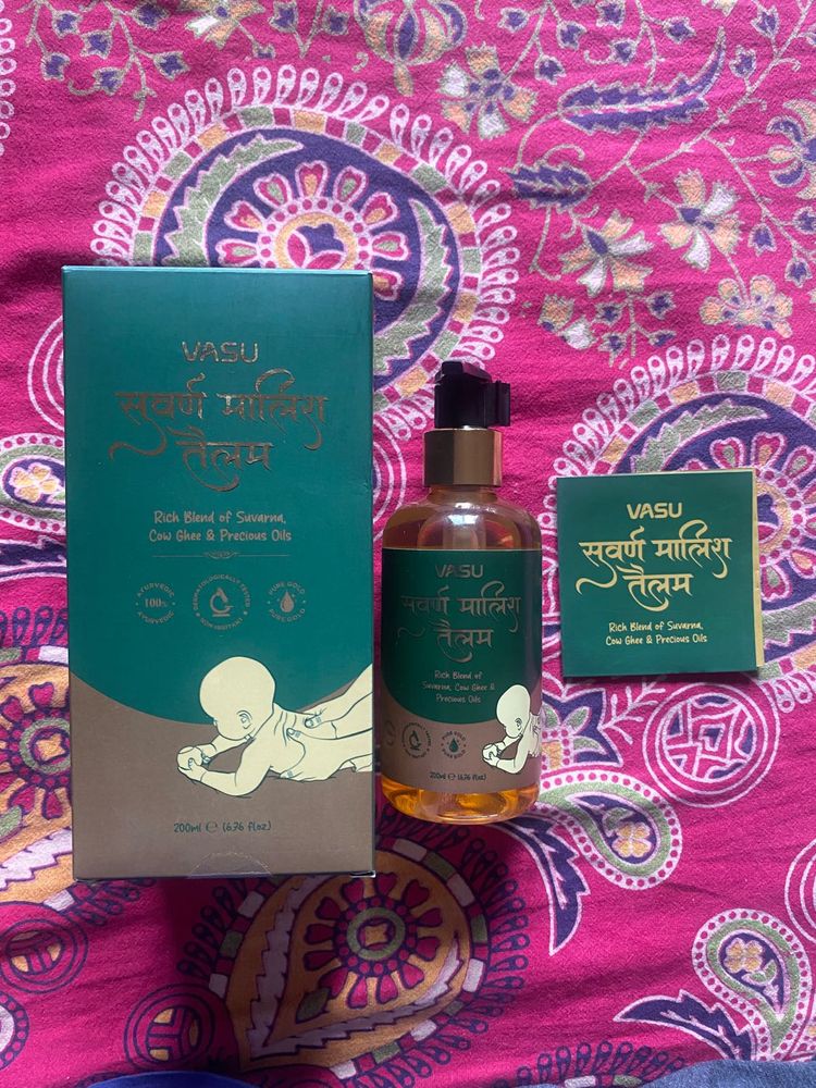 Vasu Swarn Malish Baby Oil