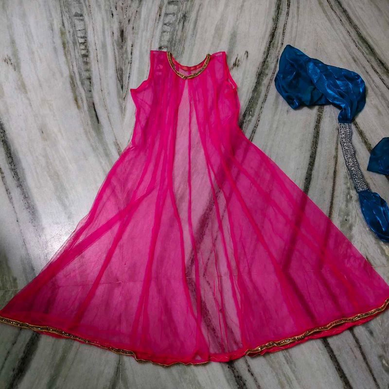 Beautiful Pink Kurta Set with Dupatta