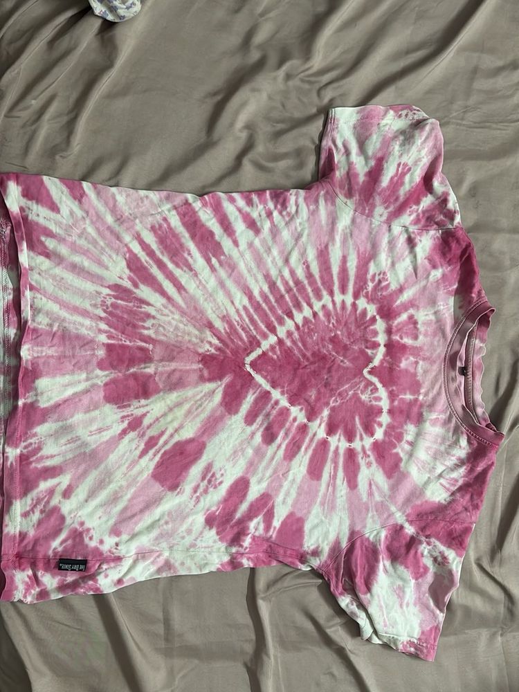 Pink Tie-Dye T-Shirt
