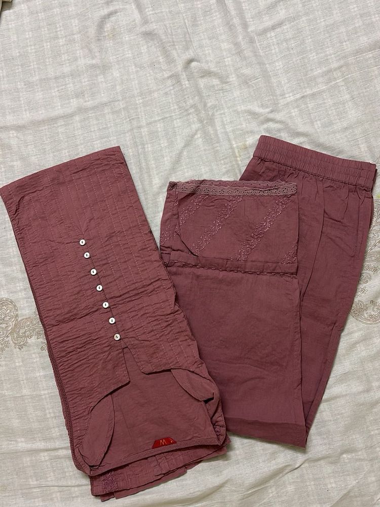 Elegant Rose Kurta Set