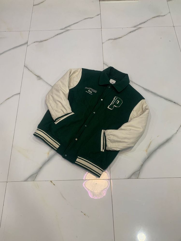 collor varsity jacket