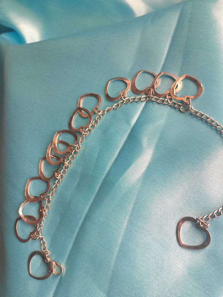 Silver Heart Bracelet