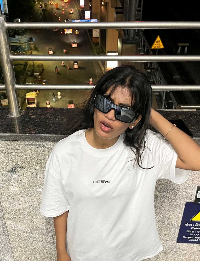 White 'Freestyle' Tee