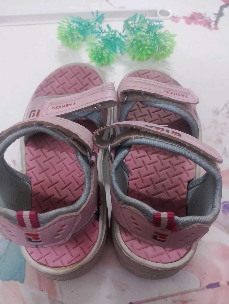 Chic Pink Kids Sandals
