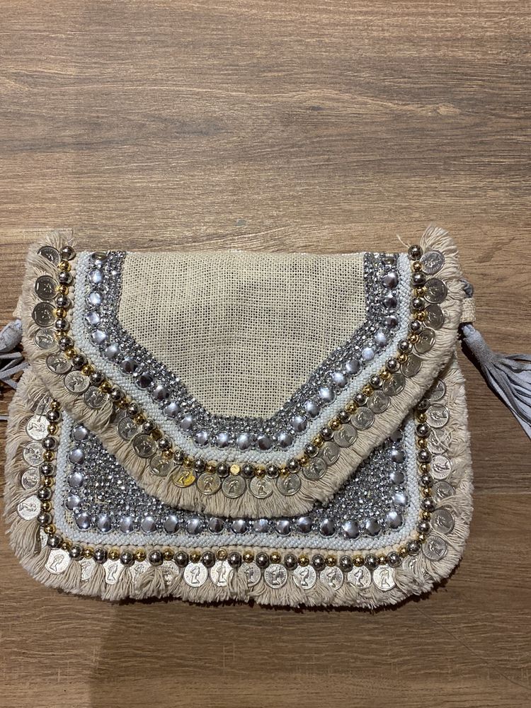 Jute Classy Hand Bag