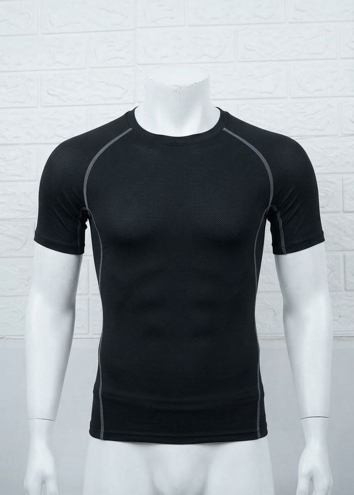 Men's Black Compression T-Shirt