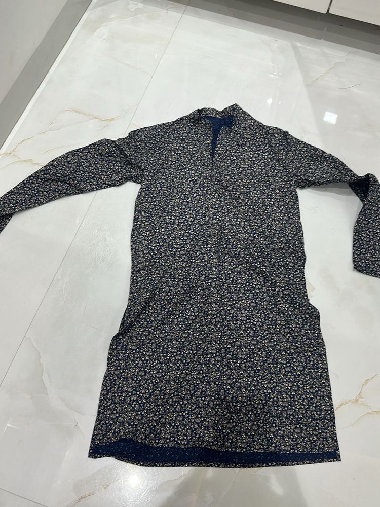 Floral Print Kurta