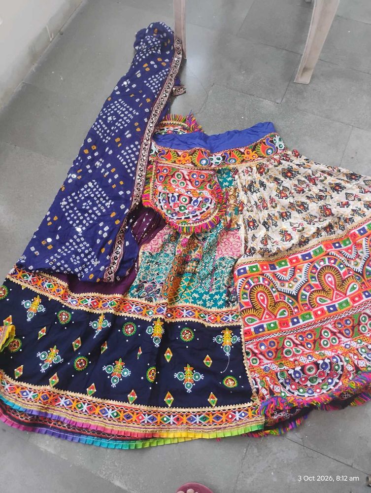 Embroidered Lehenga dupatta set