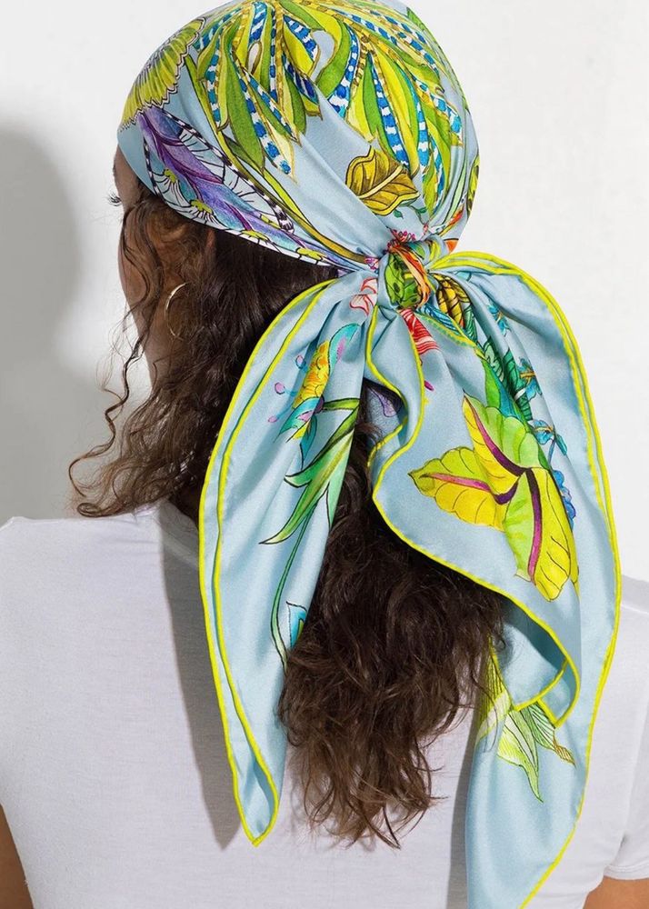 women printed scarf