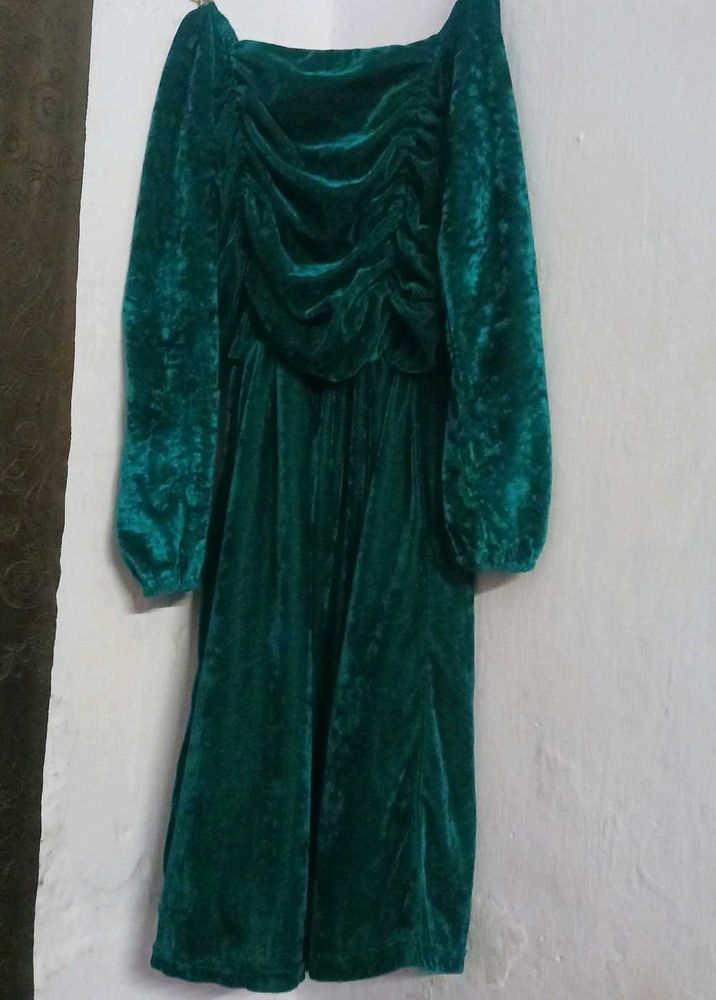 H&amp;M velvet dress