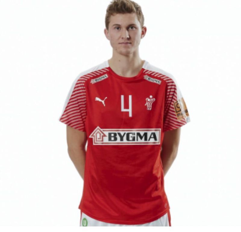 Men's Red Puma Jersey
