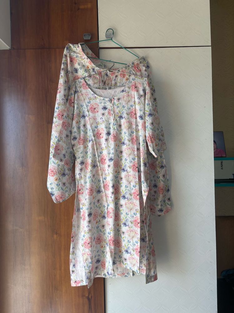 Floral Kurta Set
