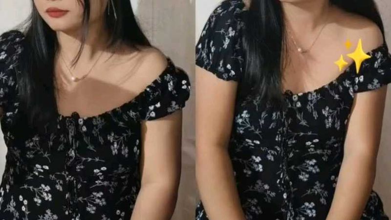 Chic Off-Shoulder Floral Dress