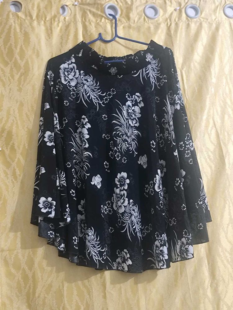 Chic Floral Print skirt