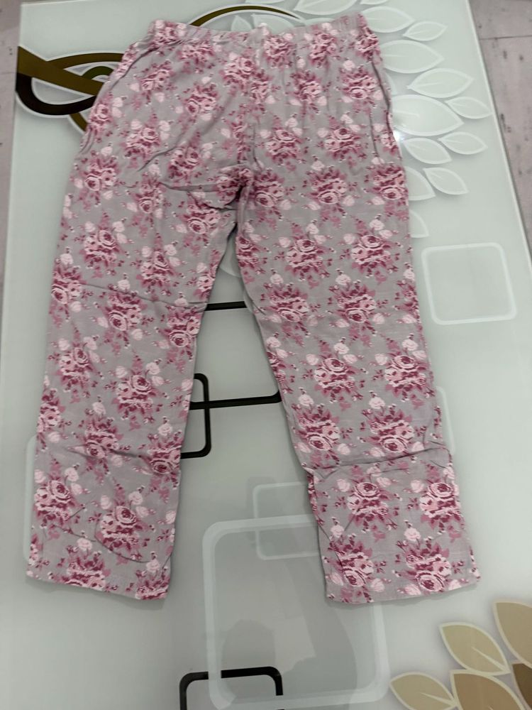 Floral Print Pyjama Pants