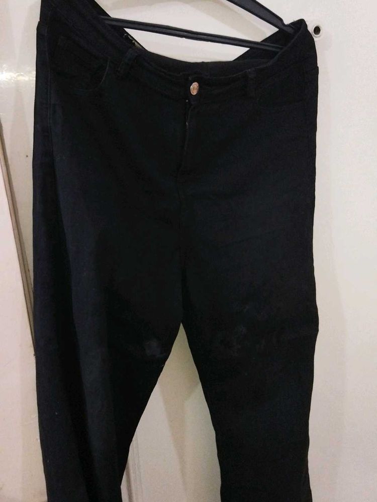Classic Black Denim Jeans