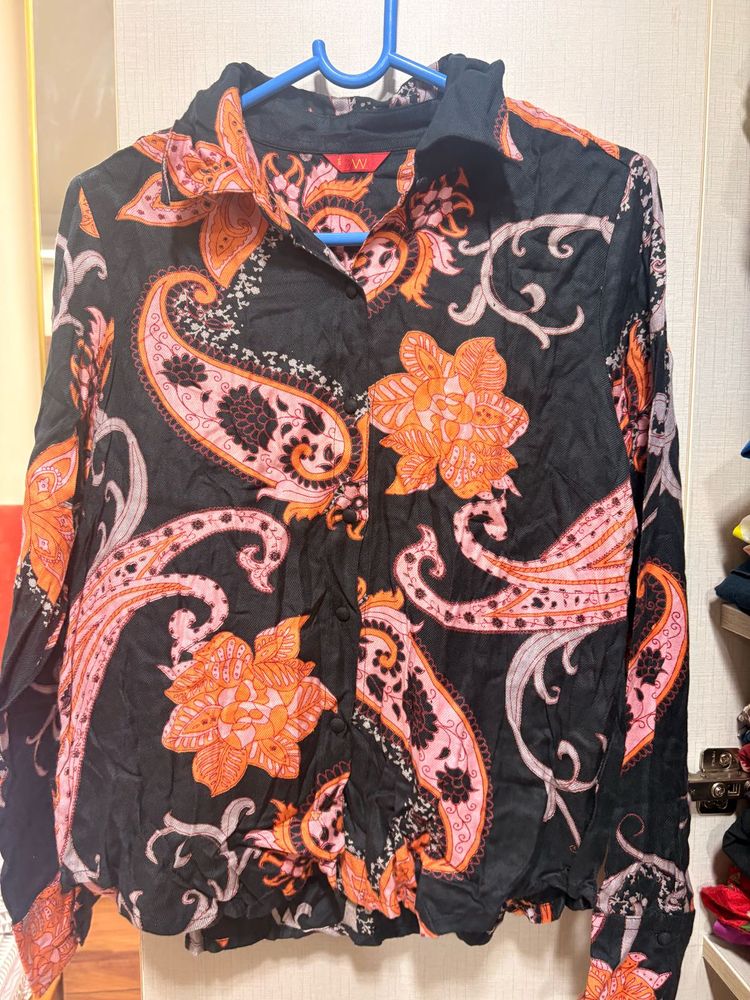 Paisley cotton shirt
