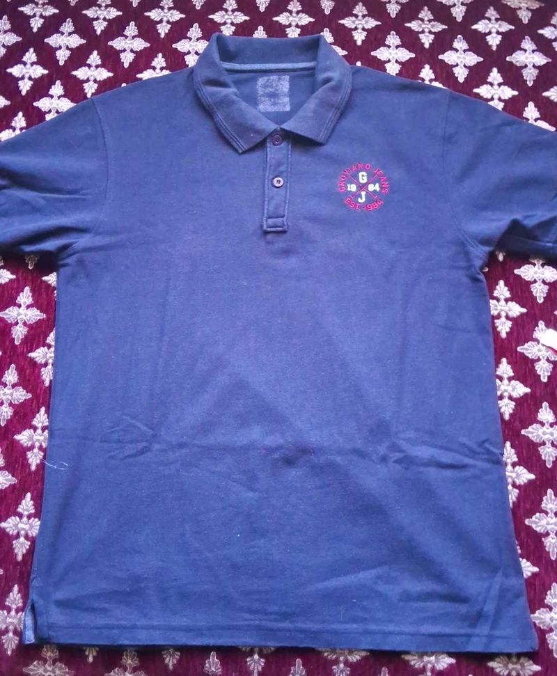 Men's Blue Polo T-Shirt