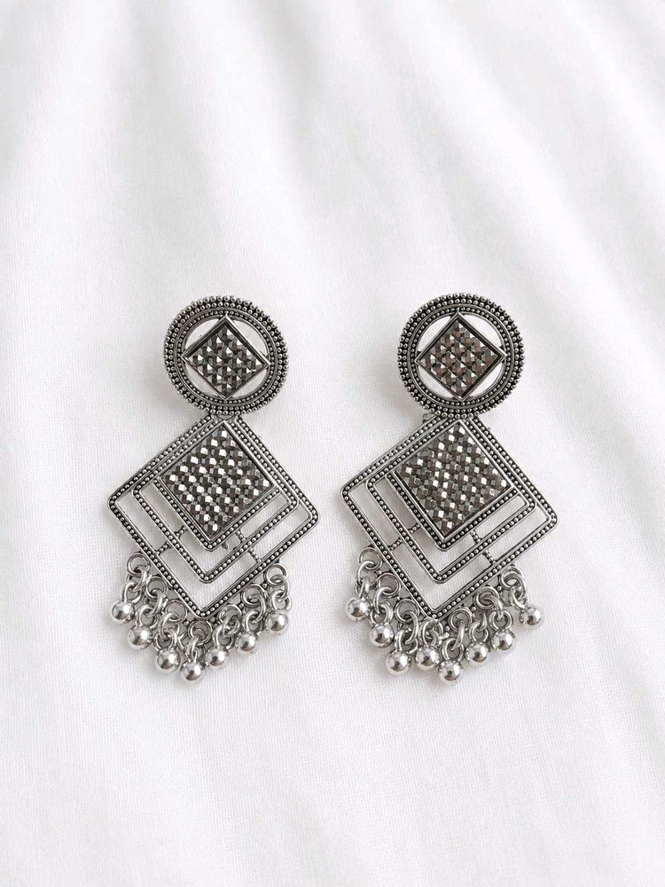 Boho Geometric Drop Earrings