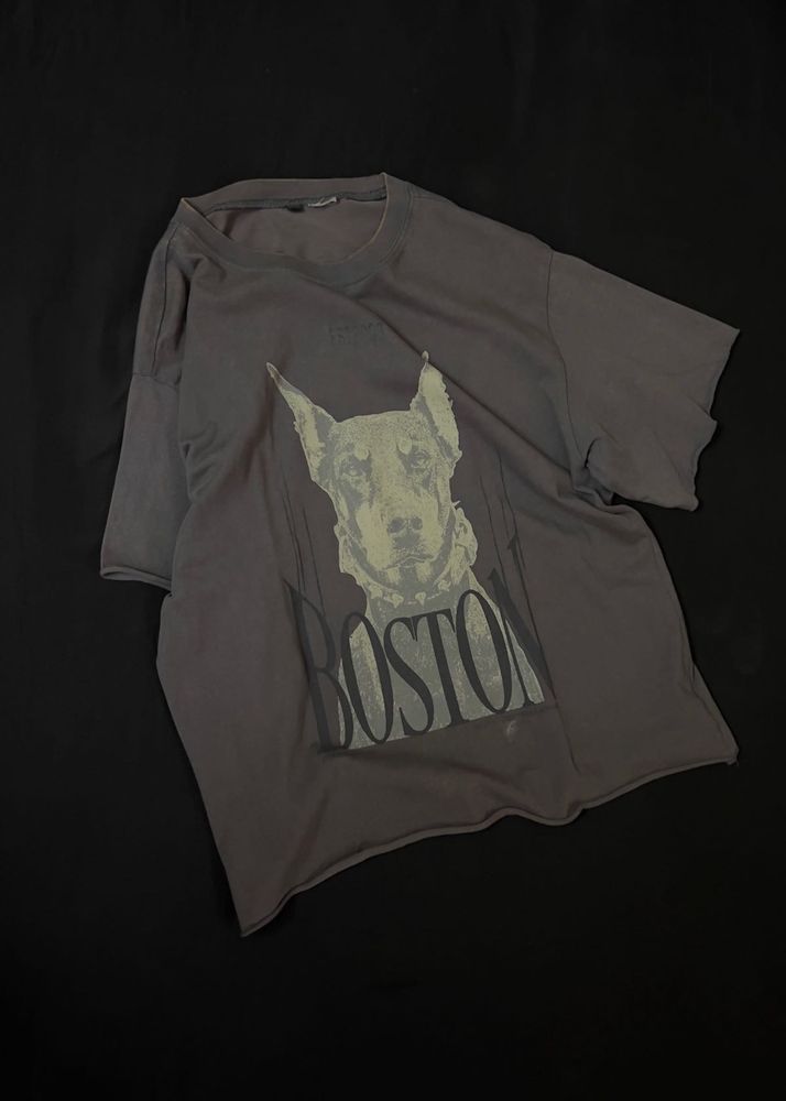 Graphic Dog Print T-Shirt