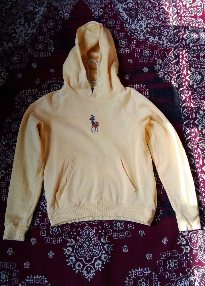 Ralph Lauren Yellow Hoodie